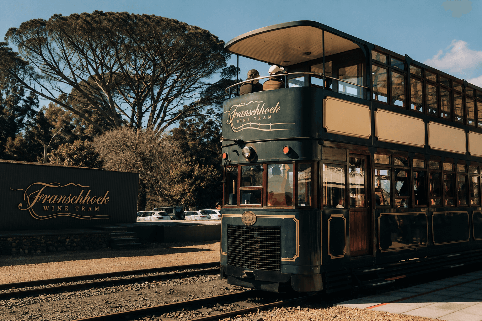 Franschhoek винный трамвай