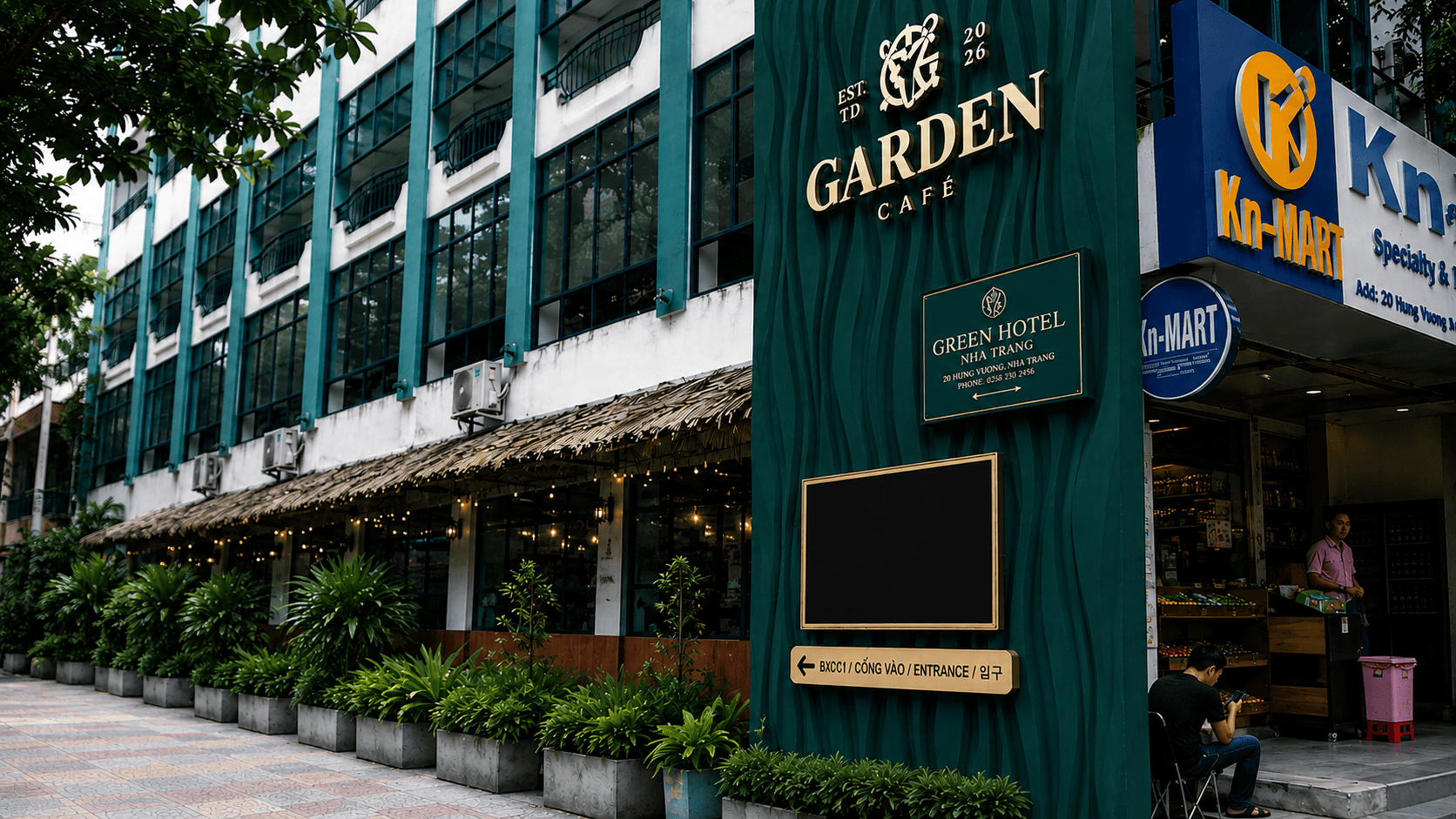🍀 Garden Cafe
